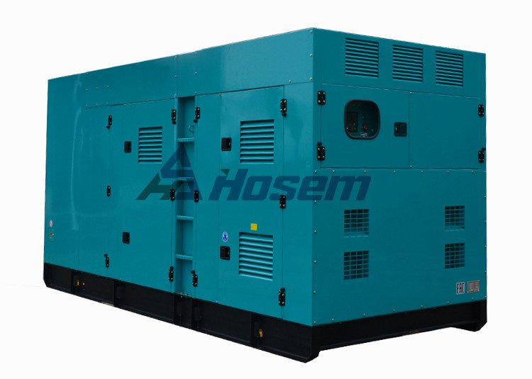 कारखाने, आउटडोर प्रकार के लिए ए-वी 550 500 किलो वोल्वो डीजल जनरेटर
